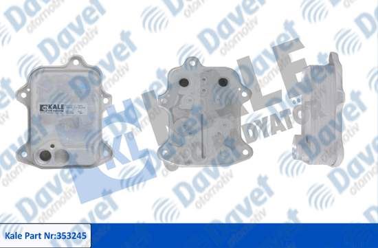 KALE 353245 Yag Sogutucu Audi A1-A3-Seat Alhambra-Altea-Altea Xl-Ibiza Iv-Leon-Toledo Iii-Iv-Skoda Fabia Ii-Octavia Ii-Rapid-Superb Ii-Yeti-Volkswagen Beetle-Eos-Golf V-Vii-Plus-Jetta Iii-Iv-Passat-Polo-Scirocco-Sharan-Tiguan-Touran 1.4tfsi/Tsi 1.6fsi 07>